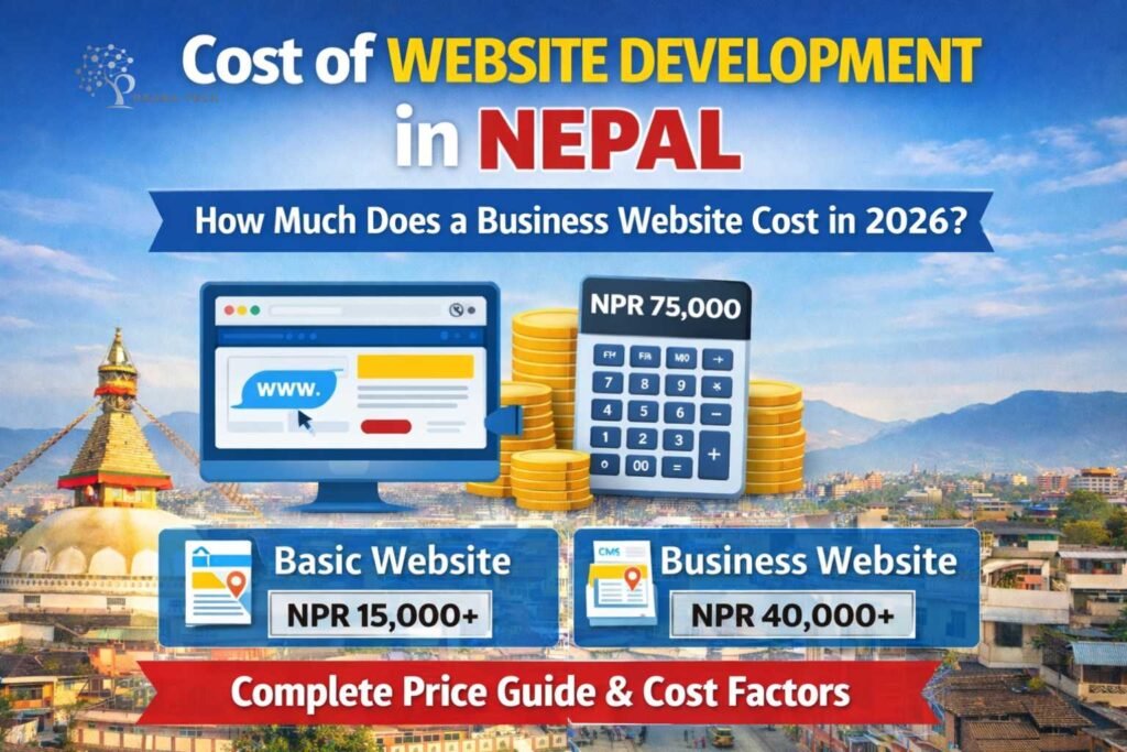 cost of web development in nepal