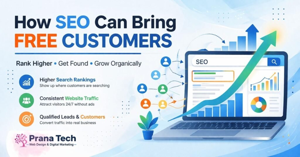 how seo can bring free customers